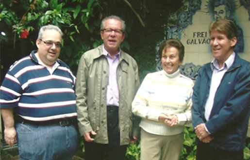 Visita ilustre: Francisco Carlos, Dr. Rogério Barbosa e José Aníbal