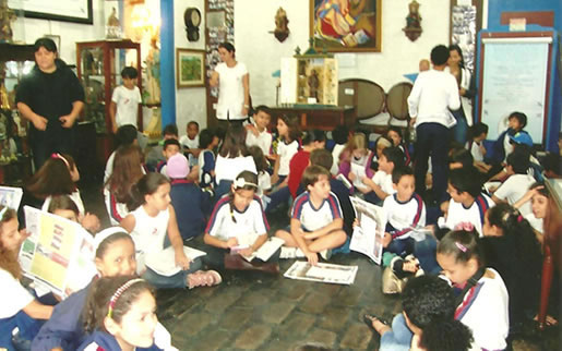 Visitas de escola: Colégio do Carmo